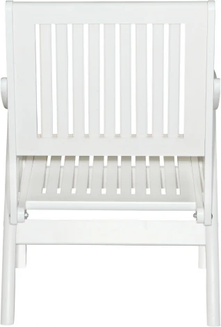 Кресло Массив решетка, каркас снег Mebelik арт.007763