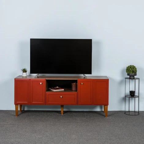 ТВ тумба R-Home Norton кармин