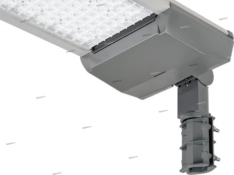 Светильник уличный консольный светодиодный Новый свет ДКУ15, 110W, 11600lm, 5000K, IP65, серый