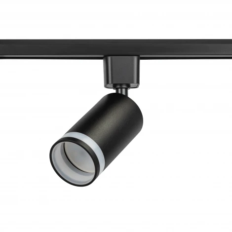 Трековый светильник однофазный 220V ЭРА TR77 - GU10 BK