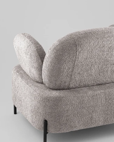 Кресло Stool Group Кэнди ткань букле светло-серый арт.УТ000040026