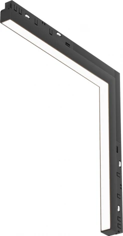 Трековый угловой светильник LED 48V Exility 4000K 24Вт (магнитный) Maytoni Technical Basis TR102-24W4K-B