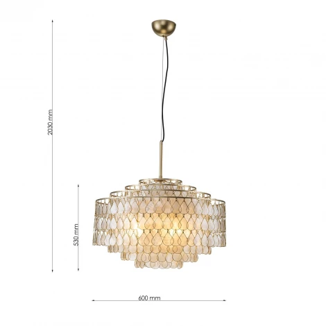 Подвесная люстра Favourite Mollitia 4763-6P