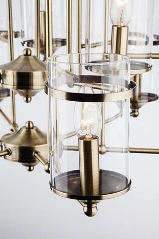 Подвесная люстра Eurosvet Consul 60040/9 античная бронза