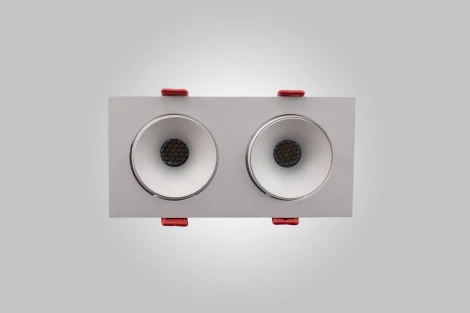 Встраиваемый точечный светильник AM Group AM480-2 WH+WH 15,4W