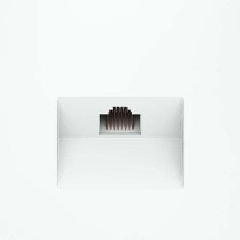 Розетка Ethernet RJ-45 (белый матовый) Voltum S70 VLS060102