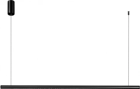 Подвесной линейный светильник ST Luce SL6238.413.01 черный/черный,латунь LED 1*28W 4000K (220V, на проводе)