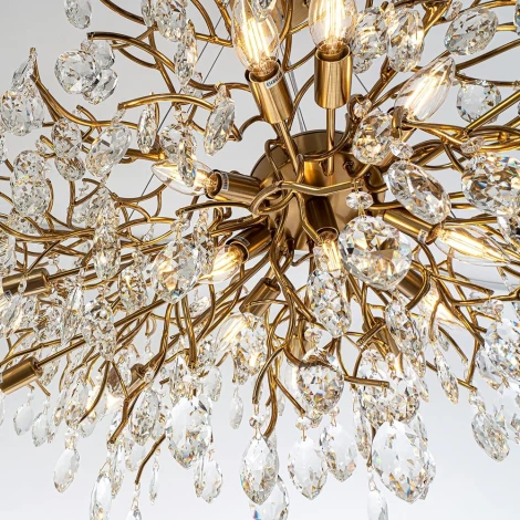 Подвесная люстра хрустальная Modelux MODESTYLE MS.2118.1600 BS