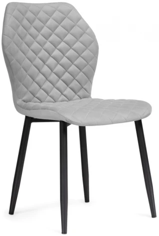 Стул Notta на металлокаркасе Софи светло-серый / черный 516576