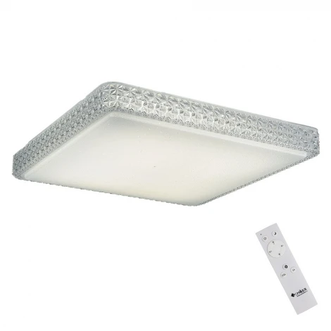 Потолочный светильник Omnilux Biancareddu OML-47717-60 (LED, 220V, пульт управления)