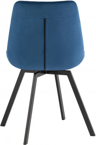 Стул вращающийся Флекс велюр синий УТ000037584