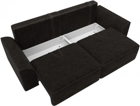 Диван прямой Лига-048 НПБ Лига Диванов (Велюр) арт.128223