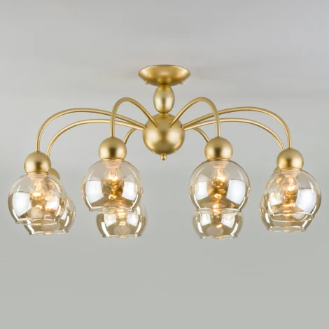 Потолочная люстра Eurosvet Fabia 30148/8 перламутровое золото