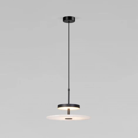 Подвесной светильник черный Eurosvet Thasos 40342 LED (220V, на проводе, круглые)