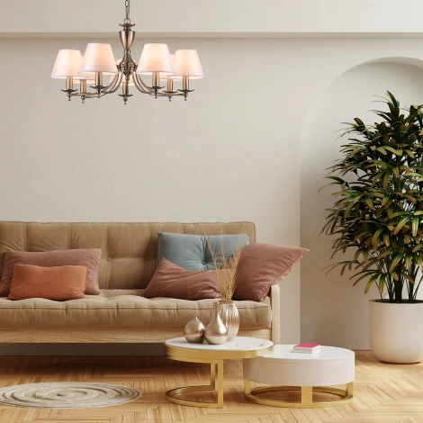 Подвесная люстра Escada Bolero 1144/7PL (220V, на цепи)