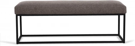 Банкетка Loft Flat ОГОГО (арт.810237), (Рогожка,Ткань/Серый)