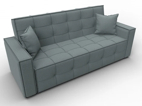 Диван-книжка Лига-067 (ДВП,Дерево/Пластик/Рогожка/Серый) Лига Диванов 129827