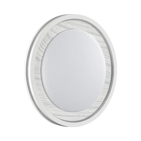 Настенно-потолочный светильник IP43 Sonex Mavi Wood 7681/ELN пластик/сер под дер LED 76Вт 3000/4000/6000K