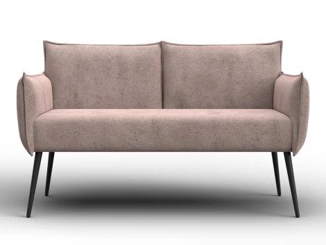 Диван прямой Лига-083 (Фанера/Металл/Велюр/Бежевый) Лига Диванов 131071