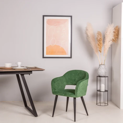 Кресло R-Home Oscar зеленый/черный