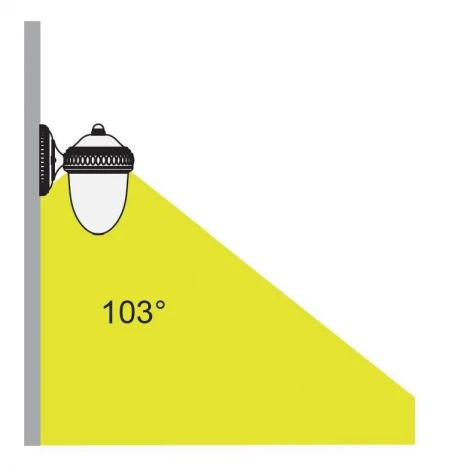 Настенный фонарь уличный Oasis Light Jally W2402