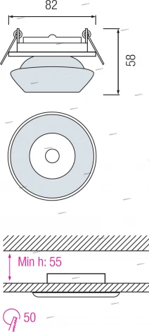 Horoz Gonca HL802 (015-003-0020) clear