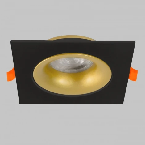 Светильник встраиваемый поворотный GU10 50W Черный/Матовое Золото IL.0029.0010-BMG Imex IL.0029.0010-BMG (220V)