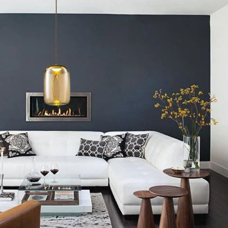 Подвесной светильник Lumien Hall Avila LH4110/1PB-GD-AM