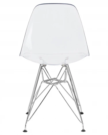 Стул обеденный DSR CASPER (ножки хром, цвет прозрачный)