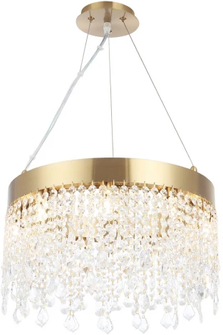 Подвесная люстра Crystal Lux AQUA SP9 (220V, на тросе, круглые)