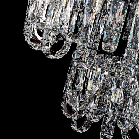 Подвесная люстра хрустальная Modelux MODELUX ML.6621.28 CR