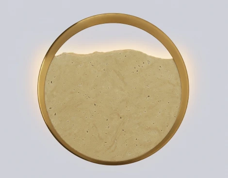 Настенный светодиодный светильник из травертина Ambrella Ceramo Modern LH53606