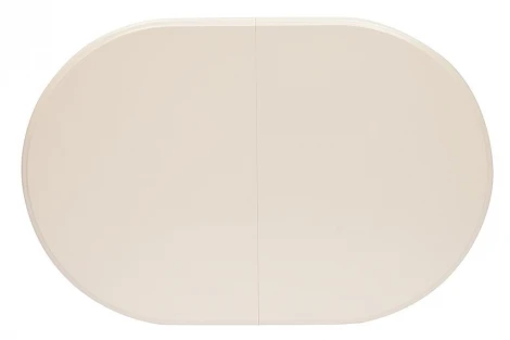 Стол раскладной Eva (EV-T4EX) ivory white (слоновая кость 2-5) (дерево гевея/мдф)