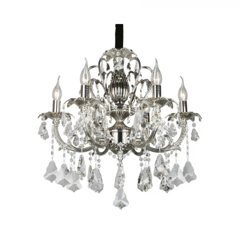 Подвесная люстра Omnilux Grosseto OML-77713-06 (220V, на цепи, подсвечник, свеча)