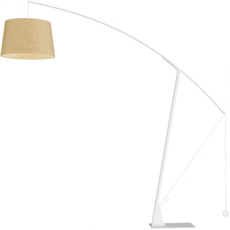 Торшер изогнутый для чтения Loft IT Fishrod LOFT5003-WH (220V)