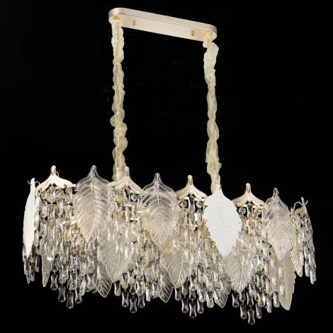 Подвесная люстра Citilux Darby CL309272 (220V, подвески, на цепи, листья)