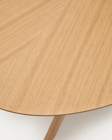 Стол Naanim из дубового шпона 180 x 110 см La Forma (ex Julia Grup) 252479