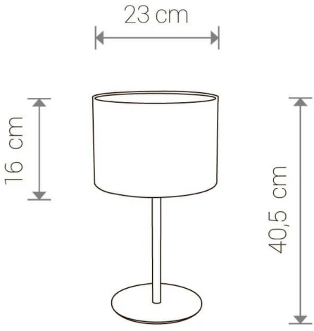 Интерьерная настольная лампа Nowodvorski Alice 9091 (220V)