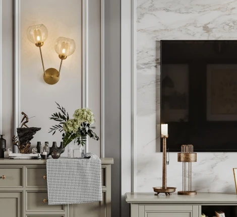 Бра Arte Milano Neapolis-72880 272880/2B GD (220V, шар)