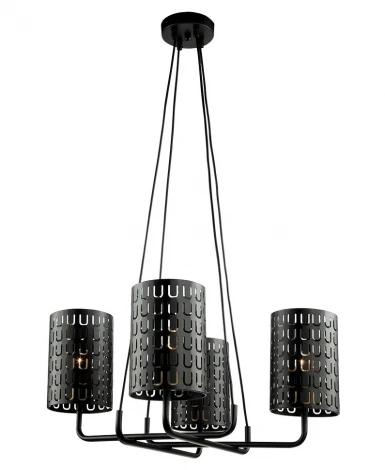 Подвесная люстра Lumien Hall Тейл 4002/4P-BK-GR