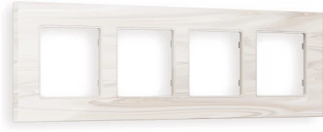 Рамка Ambrella Volt ALFA Grand (Бежевый мрамор) 4-ая AF930304