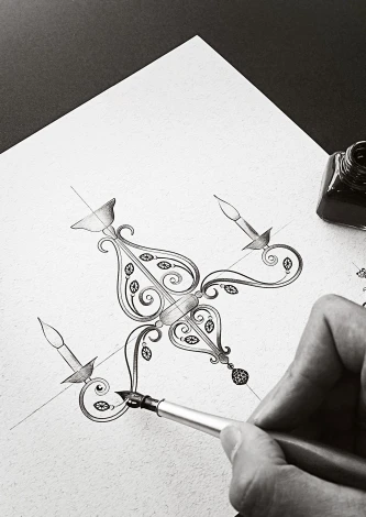 Подвесная люстра Maytoni Leaves RC109-PL-08-R