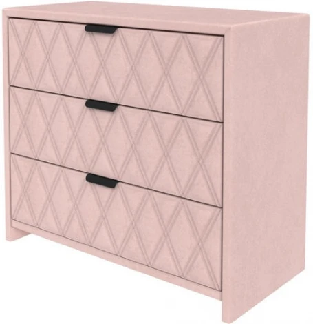 PROxSON Комод Side (Ткань: Велюр Ultra Розовый мусс) 94x45