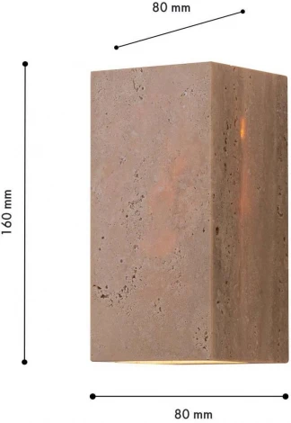 Настенный светильник Favourite Limestone 4652-2W (220V)