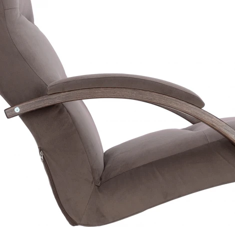 Кресло-качалка Leset Милано (Фанера,Шпон березы/Велюр) Leset арт.2500000071515