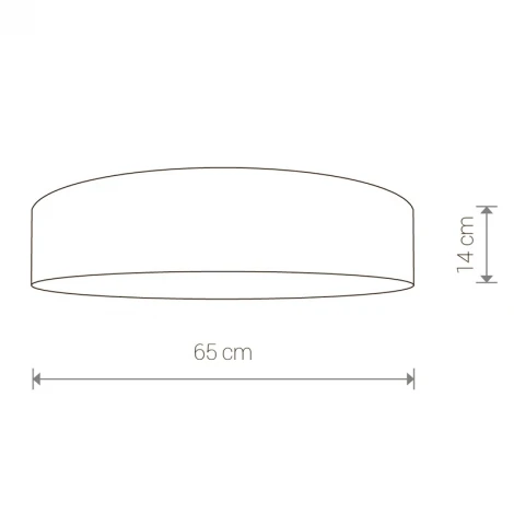 Потолочный светильник круглый Nowodvorski Turda 8955 (220V, круглые)