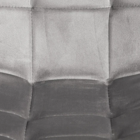 Стул Chilly/Чилли (мод. JSC-220)/2 шт. в упаковке велюр/металл, 44,5х52,5х88см, темно-серый HLR24/черный (Комплект из 2 шт.) Tetchair 24561