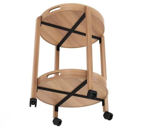 Сервировочный cтолик Sheffilton SHT-CT63 Прозрачный лак 4030070401