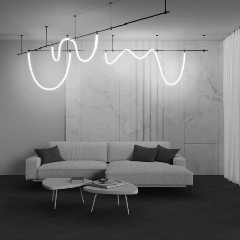 Трековый светильник магнитный модульный LED 24V 27W Maytoni Tau TR154-1-27W3K-B