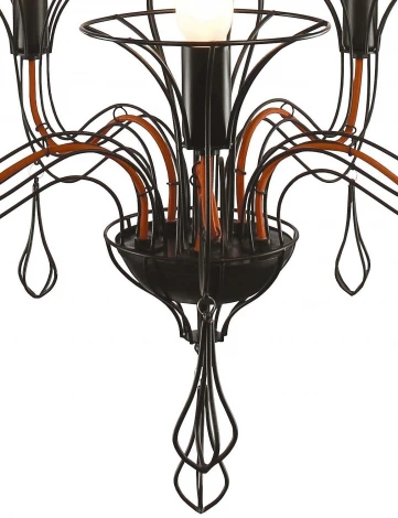 Подвесная люстра Arte Lamp Artefact A3225LM-5BK